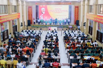 Quang cảnh hội thi.