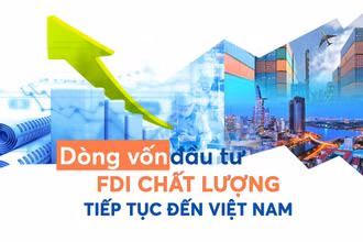 Dòng vốn đầu tư FDI chất lượng tiếp tục đến Việt Nam