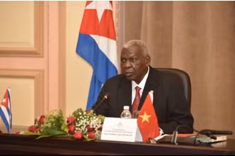 Chủ tịch Quốc hội chính quyền nhân dân Cuba Esteban Lazo Hernandez. (Ảnh: TTXVN)