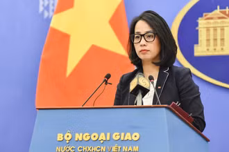 Người phát ngôn Bộ Ngoại giao Việt Nam Phạm Thu Hằng.