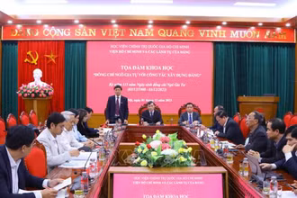 Quang cảnh buổi tọa đàm. (Ảnh: TTXVN)