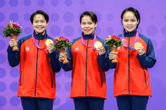 Việt Nam giành Huy chương Vàng môn karate.