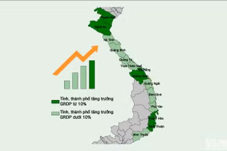 [Infographic] Mục tiêu tăng trưởng GRDP năm 2025 của các tỉnh, thành phố vùng Bắc Trung Bộ và duyên hải Trung Bộ