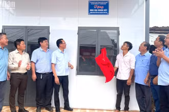 Đến thời điểm hiện tại, Bình Phước đã xây, sửa xong 765 căn nhà, tạm, nhà dột nát.