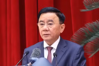 Đồng chí Trần Cẩm Tú, Ủy viên Bộ Chính trị, Thường trực Ban Bí thư, Chủ nhiệm Ủy ban Kiểm tra Trung ương. (Ảnh: Văn Điệp/TTXVN)