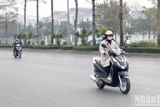 Miền bắc tiếp tục rét đậm, có nơi rét hại. (Ảnh: Đ.T)