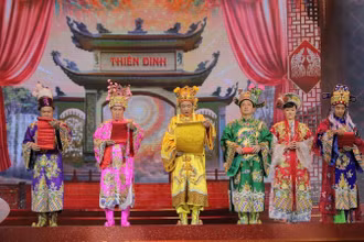 Chương trình “Gặp nhau cuối năm – Táo quân 2025”. (Ảnh: VTV)