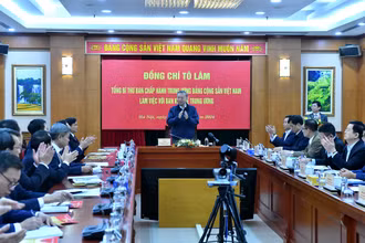 Tổng Bí thư Tô Lâm chủ trì buổi làm việc với Ban Kinh tế Trung ương.