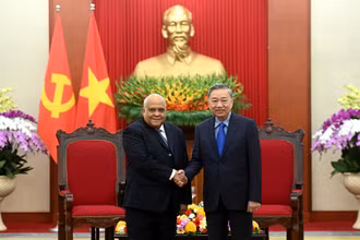 Tổng Bí thư, Chủ tịch nước Tô Lâm tiếp Đại sứ Cuba tại Việt Nam Orlando Nicolás Hernández Guillén. 