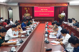 Hội nghị Báo cáo viên Trung ương tháng 8/2022.