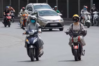 Khu vực Hà Nội hôm nay có nắng nóng với nhiệt độ cao nhất 35-37 độ C. (Ảnh minh họa)