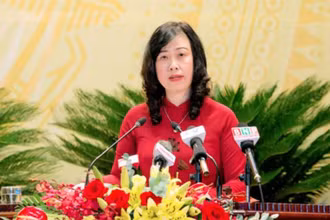 Quyền Bộ trưởng Y tế Đào Hồng Lan.