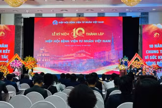 Lễ kỷ niệm 10 năm thành lập của Hiệp hội Bệnh viện tư nhân Việt Nam 