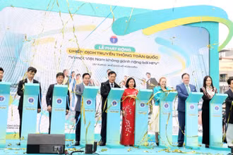 Lễ phát động Chiến dịch truyền thông toàn quốc “Vì một Việt Nam không gánh nặng bởi HPV”.