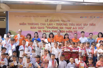 Lễ khánh thành điểm trường Chà Lan 