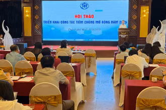 Hội thảo triển khai công tác tiêm chủng mở rộng năm 2025 diễn ra tại thành phố Huế.