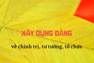 Xây dựng Ðảng về chính trị, tư tưởng, tổ chức