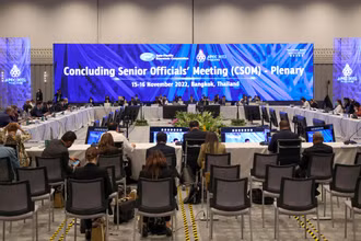 Phiên họp SOM APEC diễn ra ngày 16/11.