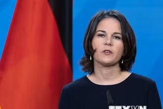 Ngoại trưởng Đức Annalena Baerbock.