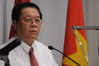 Trưởng Ban Tuyên giáo Trung ương Nguyễn Trọng Nghĩa phát biểu tại Hội thảo "Đóng góp của Chủ tịch Hồ Chí Minh và Tổng tư lệnh Fidel Castro đối với tình anh em Việt Nam-Cuba".