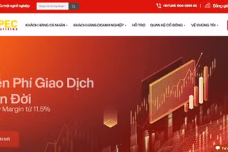 Website Công ty cổ phần Chứng khoán châu Á-Thái Bình Dương.