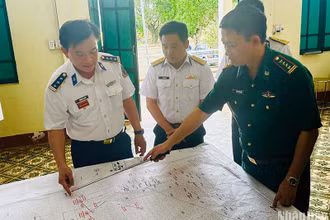 Lực lượng tham gia tìm kiếm cứu nạn trên biển mở rộng khu vực tìm kiếm người mất tích.