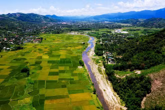 Huyện A Lưới, thành phố Huế đang đổi thay từng ngày. (Ảnh: MINH TRÚC)