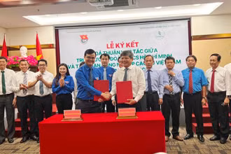 Trung ương Đoàn Thanh niên Cộng sản Hồ Chí Minh và Tập đoàn Công nghiệp cao-su Việt Nam ký kết chương trình phối hợp công tác giai đoạn 2023-2027.
