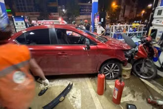 Hiện trường vụ việc. 
