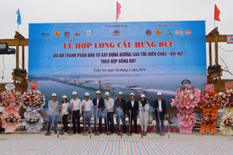 Việc hợp long cầu Hưng Đức có ý nghĩa rất quan trọng, góp phần đẩy nhanh tiến độ thi công hoàn thành cầu Hưng Đức nói riêng và toàn dự án.