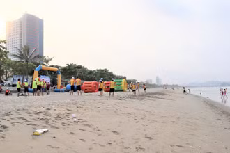 Biển Cửa Lò được đánh giá là một trong những bãi biển đẹp nhất của cả nước.
