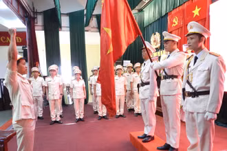 Thành lập Đồn Công an Cảng hàng không quốc tế Đà Nẵng.