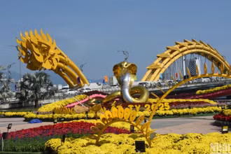 Thành phố Đà Nẵng mùa xuân Ất Tỵ 2025. (Ảnh: ANH ĐÀO)