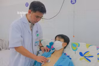 Hiện sức khỏe bệnh nhân đã hồi phục. (Ảnh: THU THẢO)