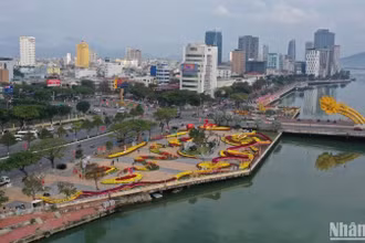 Đà Nẵng đề xuất phương án xây dựng hầm chui qua sông Hàn với tổng vốn đầu tư khoảng 6.880 tỷ đồng. (Ảnh: ANH ĐÀO)