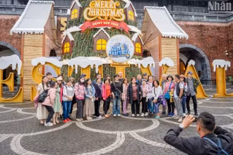 Từ 10/3/2025, giá vé Sun World Ba Na Hills cho người dân miền trung, Tây Nguyên giảm hơn 60%. (Ảnh: ANH ĐÀO)