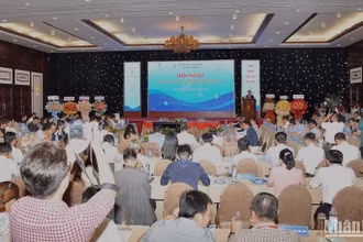 Quang cảnh Hội nghị sáng 29/6. (Ảnh: ANH ĐÀO)