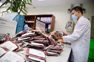 Máu được cung cấp cho Cần Thơ.