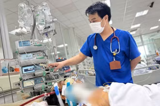 Bệnh nhân phải can thiệp ECMO.