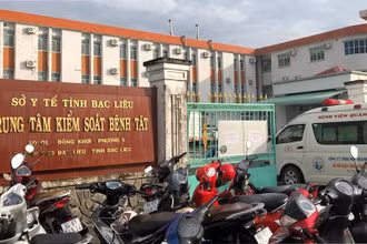 Trụ sở CDC Bạc Liêu - nơi xảy ra nhiều vụ việc sai phạm. (Ảnh: TRỌNG DUY)