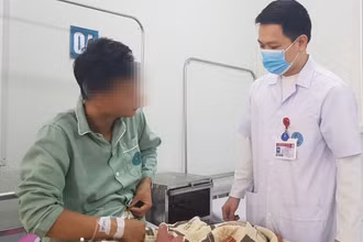Bệnh nhân đang hồi phục sức khỏe.