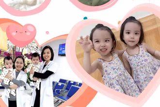 Những em bé lớn lên khỏe mạnh dù sinh non. 
