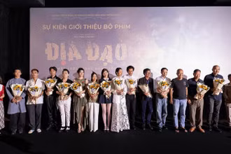 Đoàn làm phim "Địa đạo" sẽ giao lưu với khán giả trong khuôn khổ chuỗi sự kiện chiếu phim và triển lãm. (Ảnh: Galaxy)