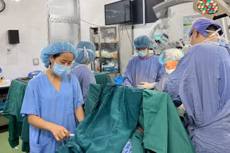 Bệnh nhân được phẫu thuật tại Bệnh viện Hữu nghị Việt Đức.