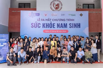 Ra mắt chương trình "sức khỏe nam sinh".