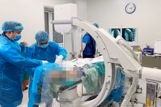Bệnh viện đa khoa Hà Đông triển khai nhiều kỹ thuật cao.