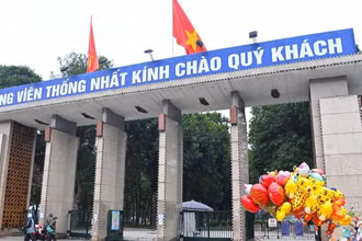 Công viên Thống Nhất tại Hà Nội (Ảnh internet).