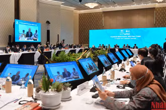 Hội nghị Bộ trưởng Du lịch APEC lần thứ 11. (Ảnh: NAM ĐÔNG)