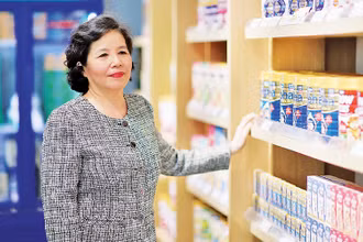 Bà Mai Kiều Liên đã đóng góp xây dựng Vinamilk trở thành thương hiệu sữa uy tín trên thế giới.