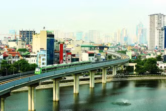 Nhờ đổi mới, sáng tạo, khơi thông nguồn lực, diện mạo Thủ đô ngày càng khang trang, hiện đại. (Ảnh Phạm Hùng) 